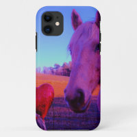 Brown Horse and Red Heart