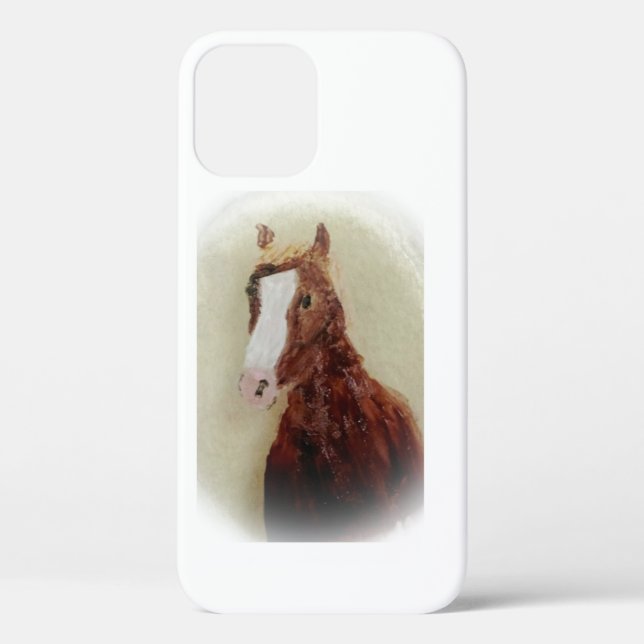 Brown Horse Art Case-Mate iPhone Case (Back)