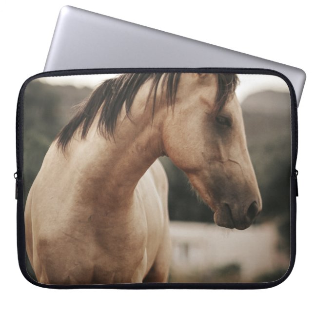 BROWN HORSE LAPTOP SLEEVE (Front)