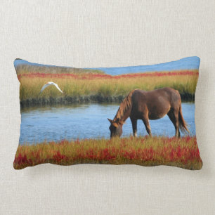 Brown Horse Wildlife Pillow