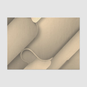 Brown Hues Modern Art  Tissue Paper