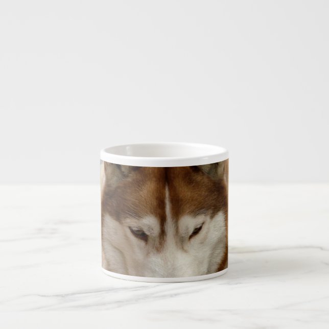 Brown Husky Speciality Mug (Front)