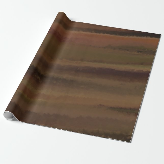 Brown Is My Favourite Colour Gift Wrapping Paper (Unrolled)