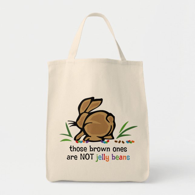 Brown Jelly Beans Tote Bag (Front)