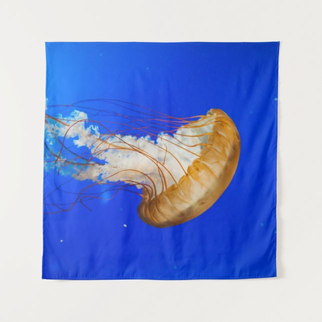 BROWN JELLYFISH TAPESTRY (Front)
