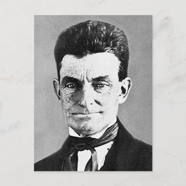 Brown - John / Abolitionist Northern Martyr Postcard (Front)