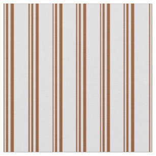 Brown & Lavender Coloured Pattern of Stripes Fabric