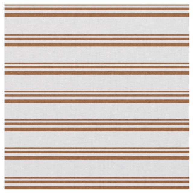 Brown & Lavender Lines/Stripes Pattern Fabric (Close Up)