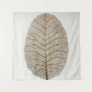 Brown leaf tapestry