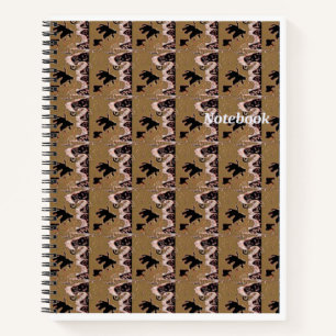 Brown Leafs Spiral Notebook