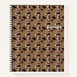 Brown Leafs Spiral Notebook