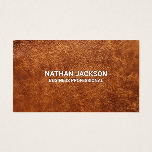Brown Leather Background (Front)