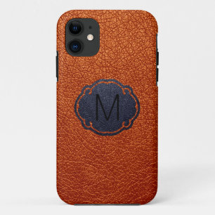 Brown Leather Case-Mate iPhone Case