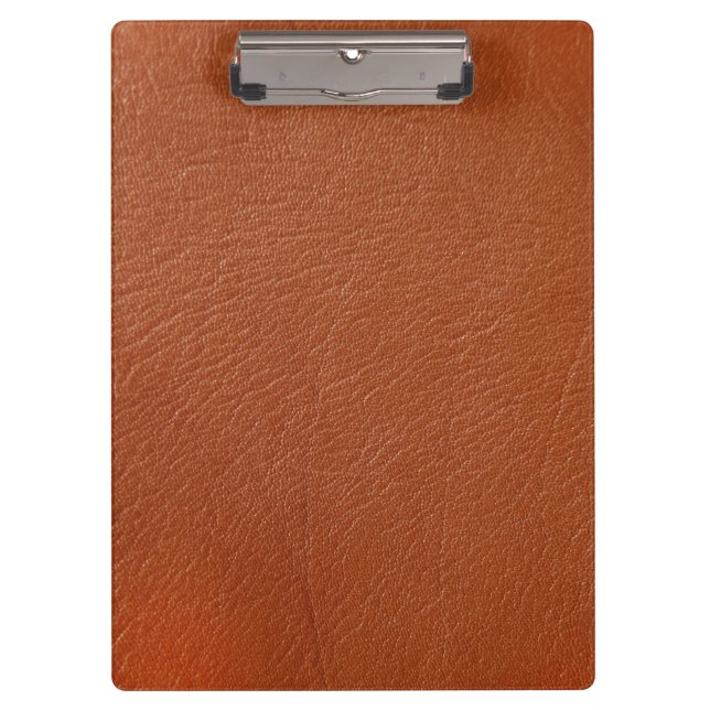 Brown Leather Clipboard (Front)