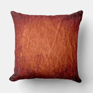 Brown Leather Cushion