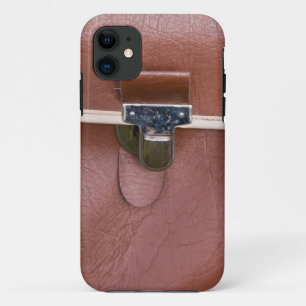 Brown leather iPhone 5 case