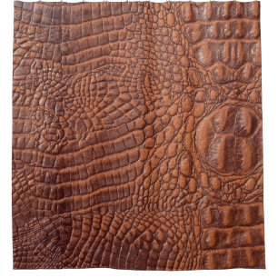Brown leather texture backgrounddesign,fond,abstra shower curtain