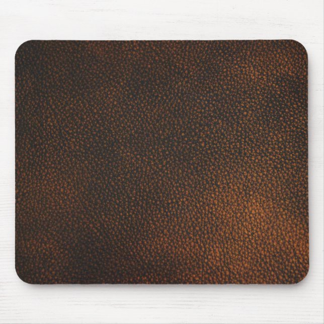 Brown Leather Texture Mouse Pad (Front)