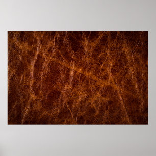 Brown leather textureabstract,art,artificial,backg poster