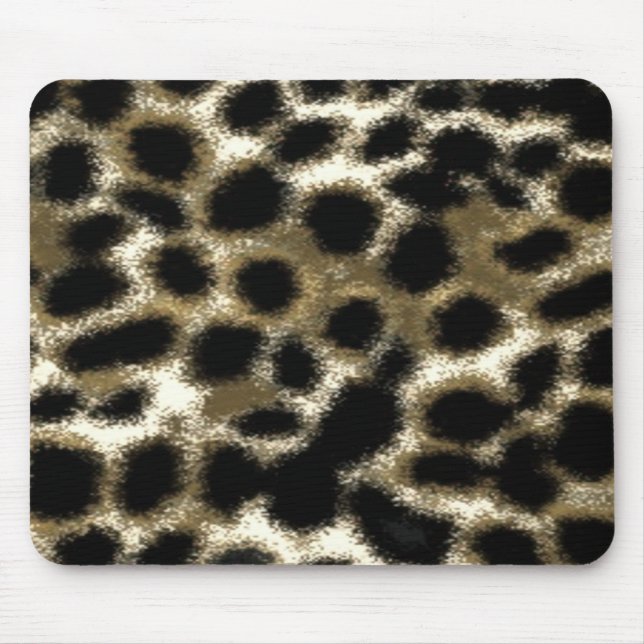 BROWN LEOPARD MOUSE PAD (Front)