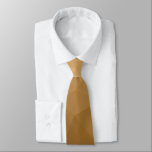 Brown light Gradient Geometric Mesh Pattern Tie<br><div class="desc">Suit Accessories men's neck ties with modern geometrical design. 
Elegant and cool Triangle geometric mesh with brown gradient for him.</div>