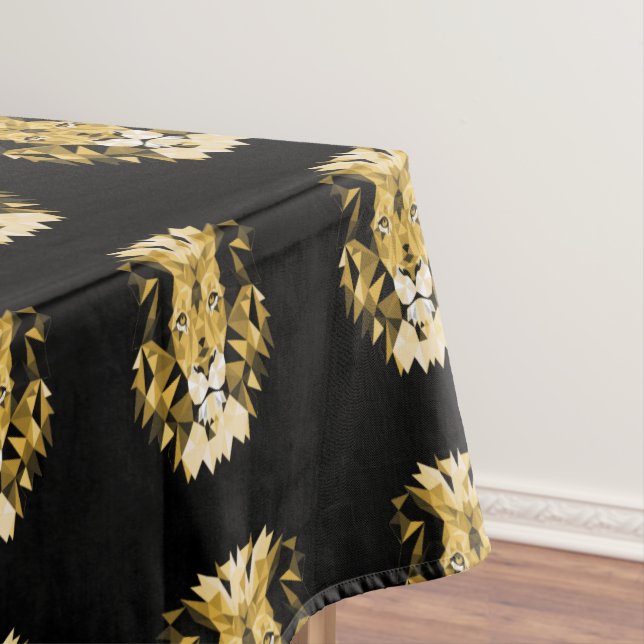 Brown Lion Tablecloth (In Situ)