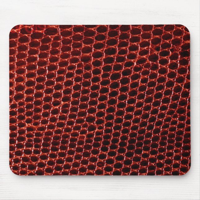 Brown Lizard Skin Mouse Pad (Front)
