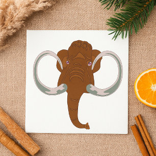 Brown Mammoth Napkins