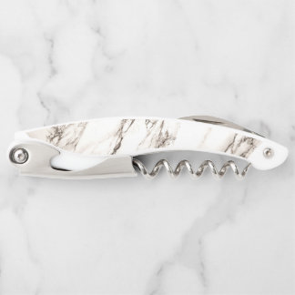 Brown Marble Look Corkscrew