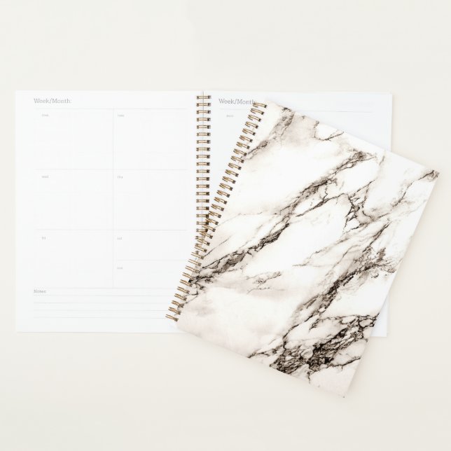 Brown Marble Look Planner (Display)