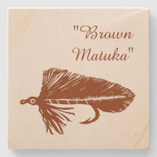 Brown Matuka fly tying and fishing streamer Stone Coaster