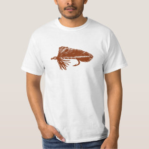 Brown Matuka streamer, fly fishing and tying arts T-Shirt