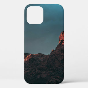 BROWN MOUNTAIN ON CLOUDY DAY iPhone 12 CASE
