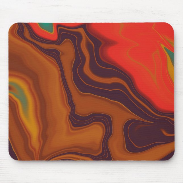 brown mouse pad (Front)