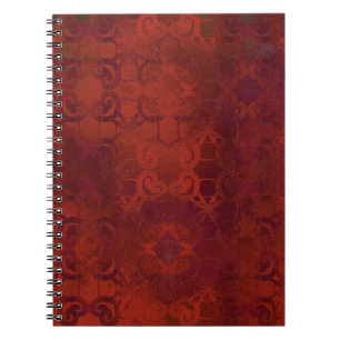 brown notebook