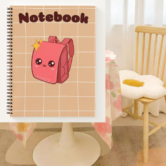 Brown 🤎🥨🌷🌸💛 notebook