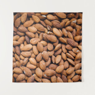 Brown nuts tapestry