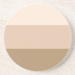 Brown Ombre Striped Coaster