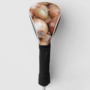 Brown Onions Golf Head Cover