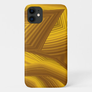 Brown Orange Geometric Abstract Design Case-Mate iPhone Case