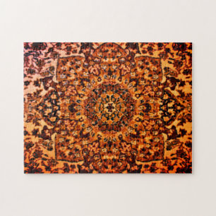 Brown Oriental Rug Jigsaw Puzzle