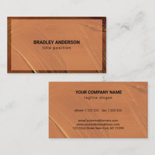 Brown Painting Business Card