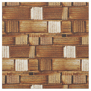 Brown Pattern Fabric