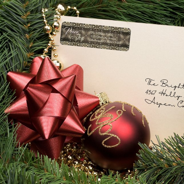 Brown Peace & Joy Christmas (Creator Uploaded)