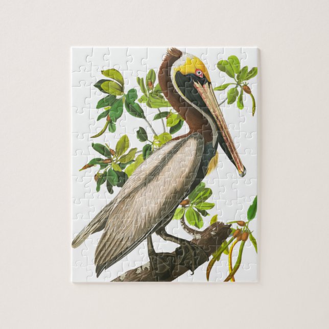 Brown Pelican by John James Audubon Jigsaw Puzzle (Vertical)