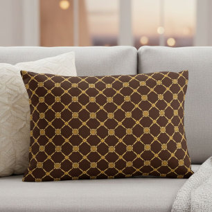 brown pillow, modern pillow, elegant pillow