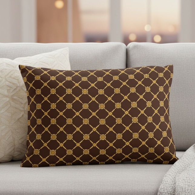 brown pillow,  modern pillow, elegant pillow (Creator Uploaded)