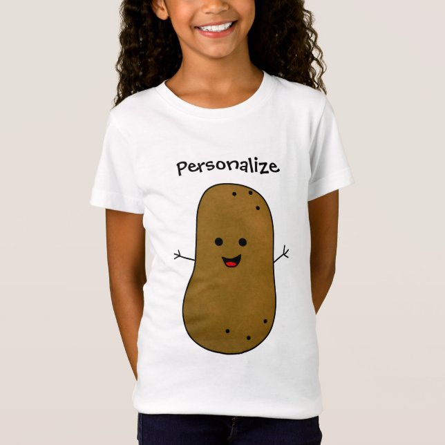 Brown Potato Personalised T-Shirt (Front)
