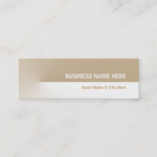 Brown Pro Mini Business Card