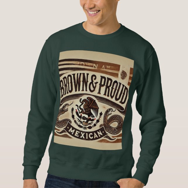 Brown & Proud T-Shirt Collection – Celebrate Your  Sweatshirt (Front)